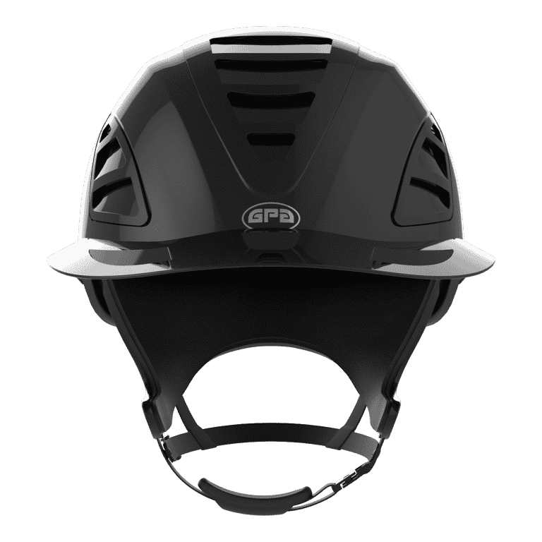 GPA 4S TLS FIRST LADY RIDING HELMET - FRONT VIEW