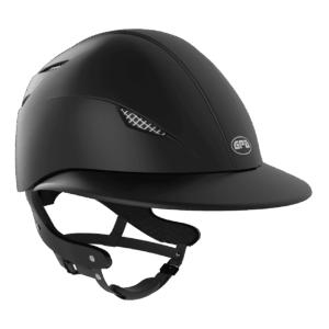 GPA EASY FIRST LADY BLACK MATT RIDING HELMET