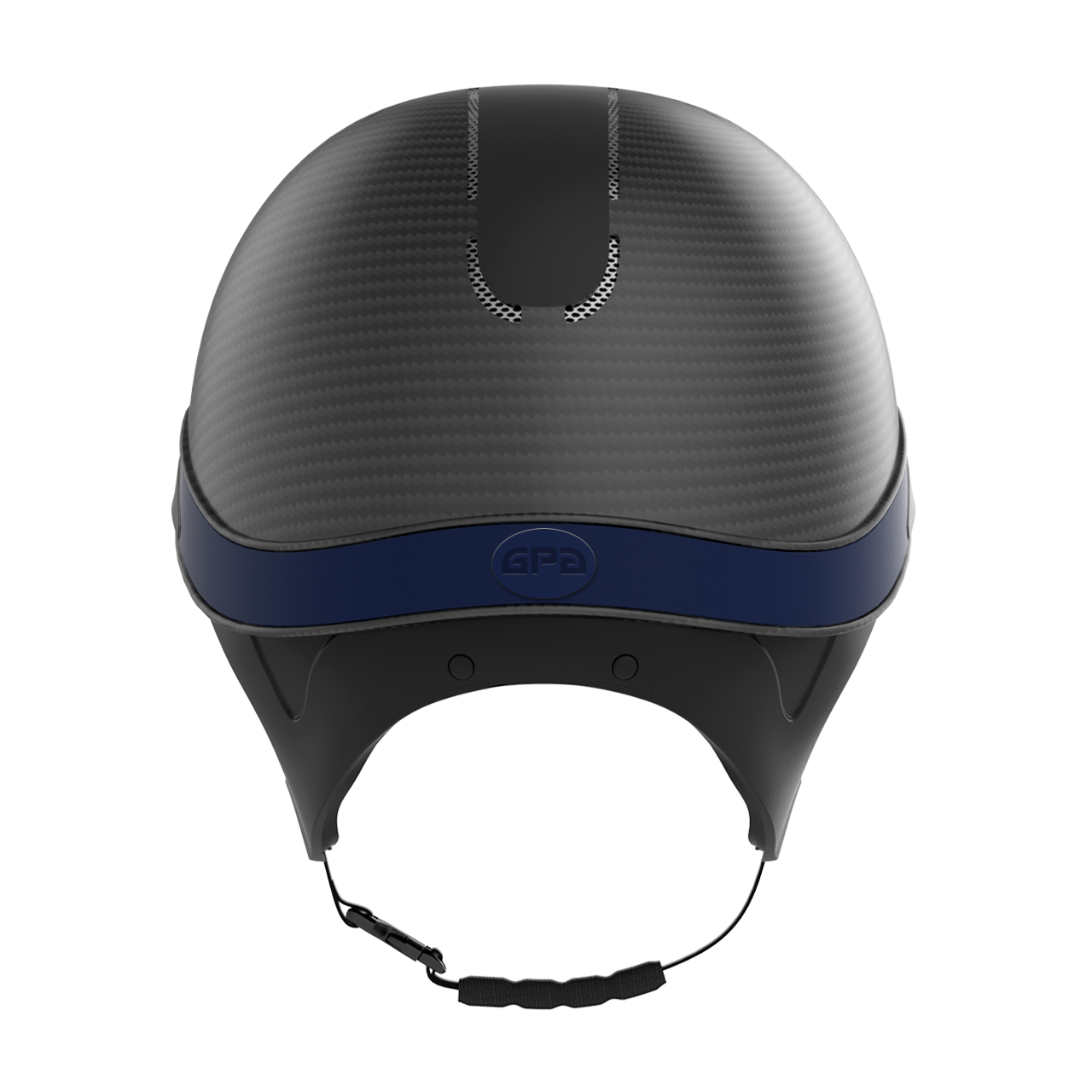 GLOBAL-SA-TLS-CARBON-BLACK-MAT-BLUE-BAND-REAR
